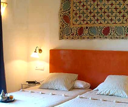 Een van de kamers Een van de kamers